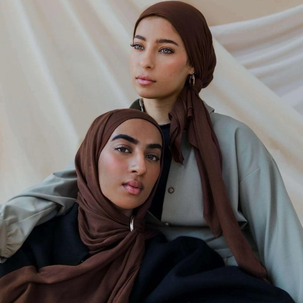 Vela Walnut Brown Modal Hijab Standard NWT Chocolate Brown Scarf